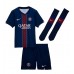 Paris Saint-Germain Desire Doue #14 Replica Home Stadium Kit for Kids 2025-26 Short Sleeve (+ pants)